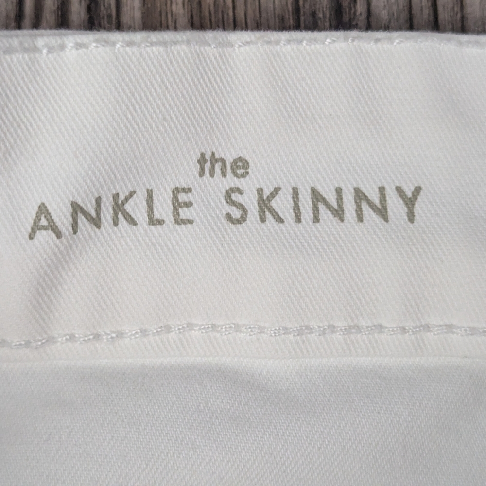 Liverpool Size 10 The Ankle Skinny In White - Picture 4 of 12